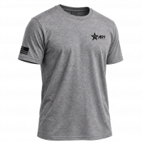 Logo Essential Grey Short Sleeve T-Shirt - Small
