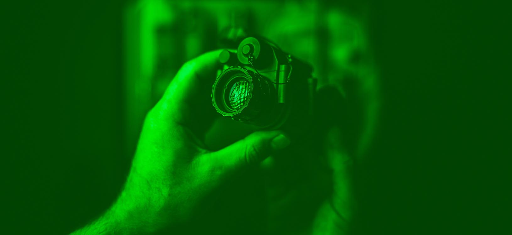 Why is night vision green?